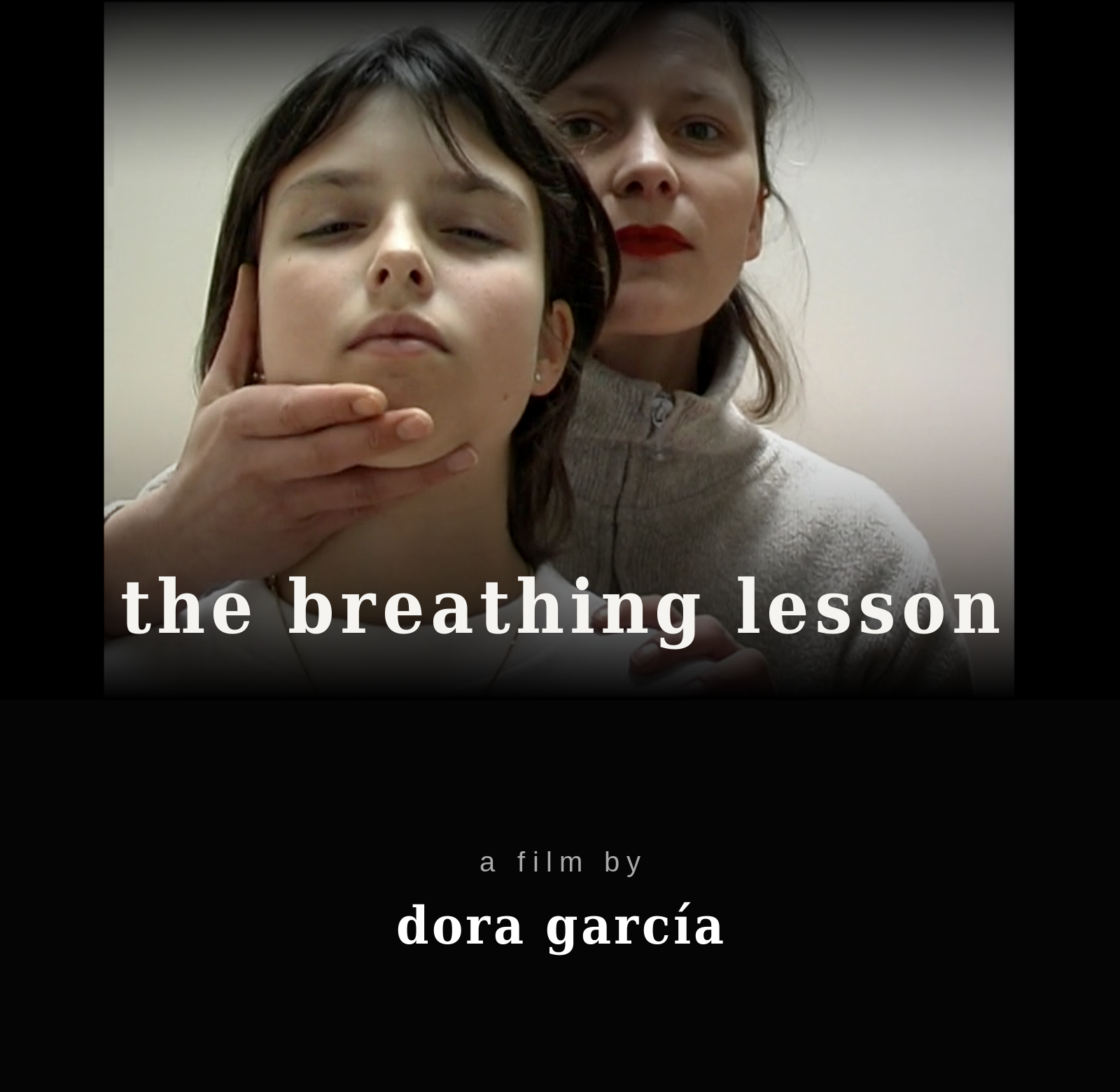 The Breathing Lesson